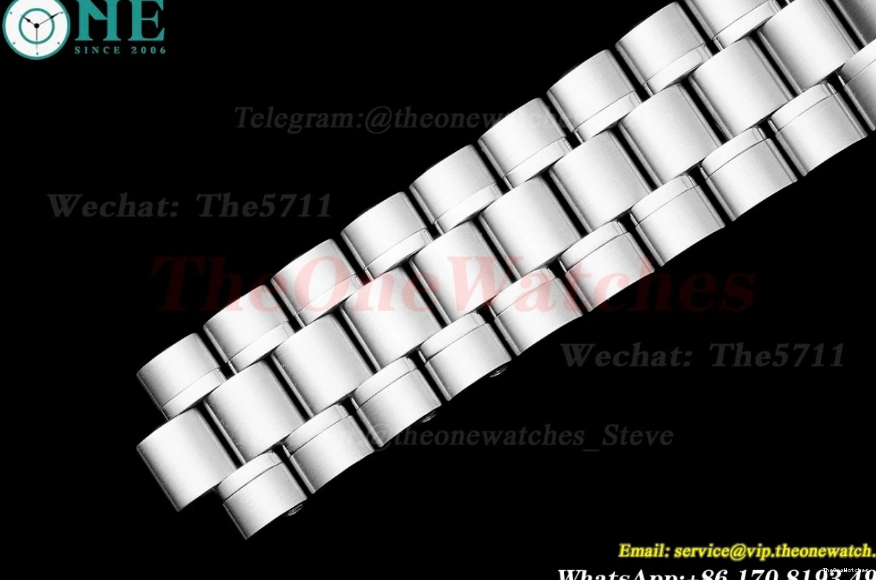 SS RMF White A7750 Mod SS Speedmaster Dial 41mm 0203